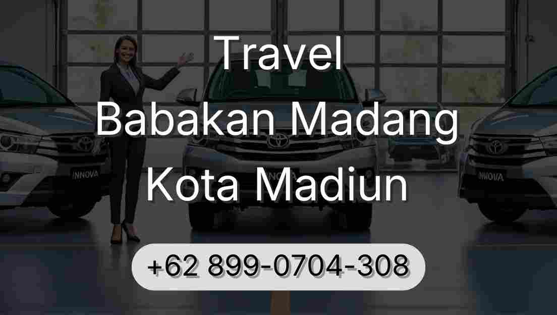 Travel Babakan Madang Kota Madiun