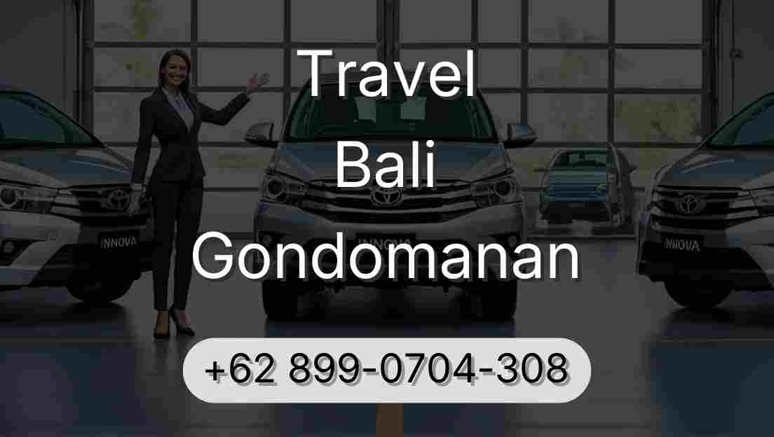 Travel Bali Gondomanan