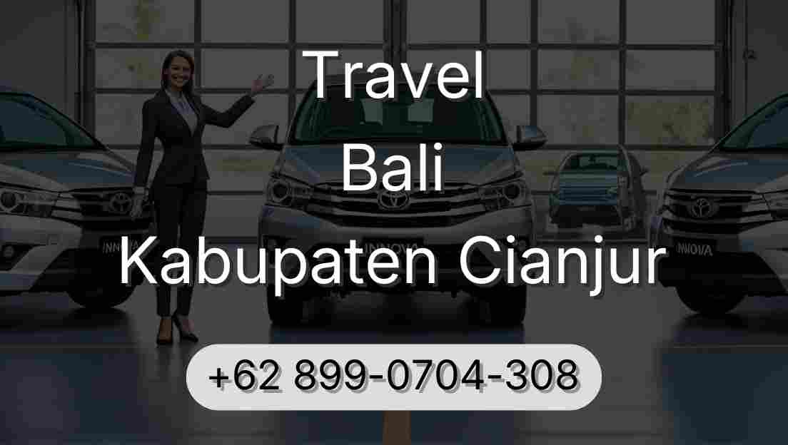 Travel Bali Kabupaten Cianjur