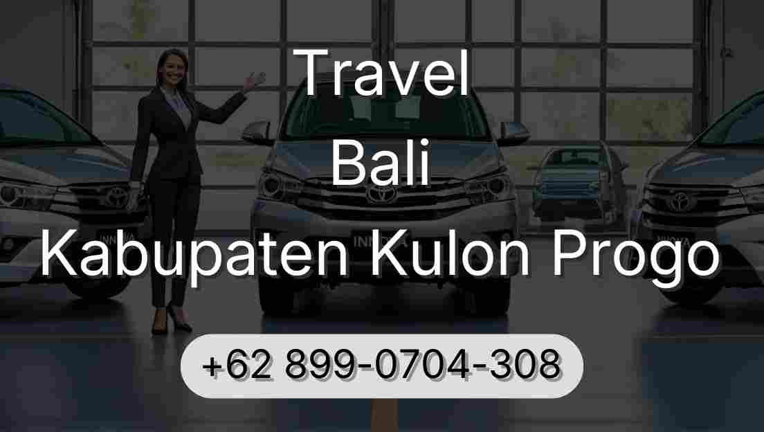 Travel Bali Kabupaten Kulon Progo