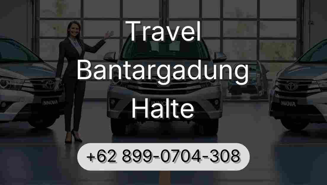 Travel Bantargadung Halte
