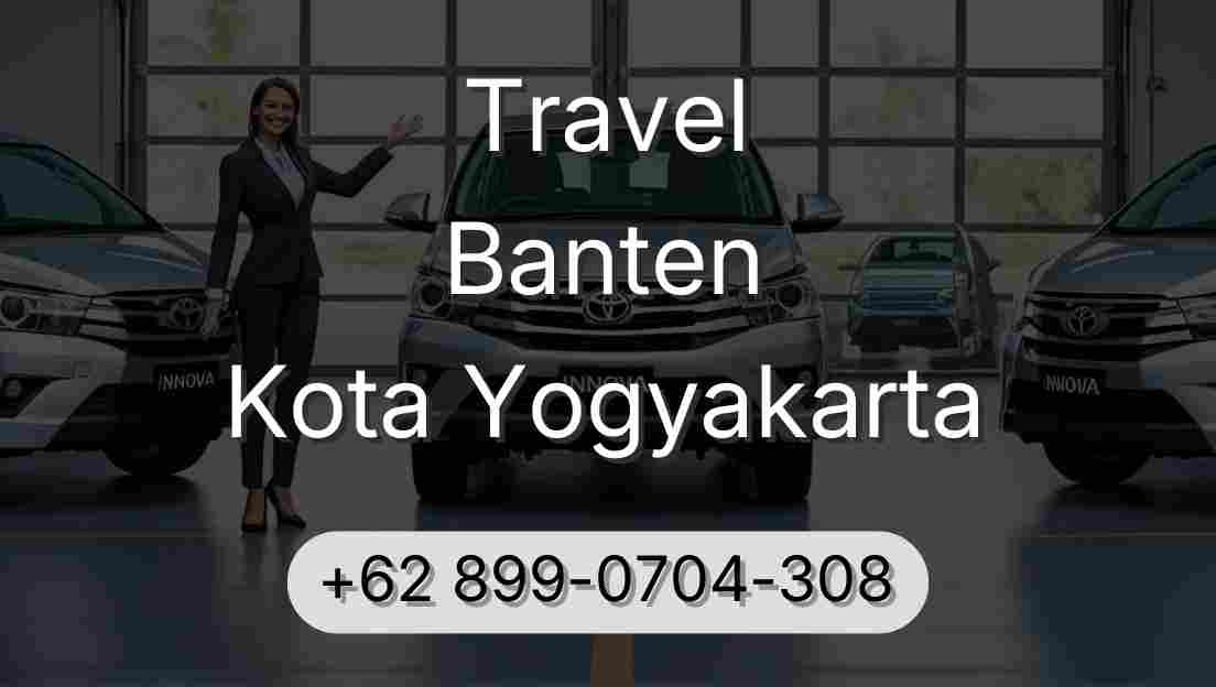 Travel Banten Kota Yogyakarta