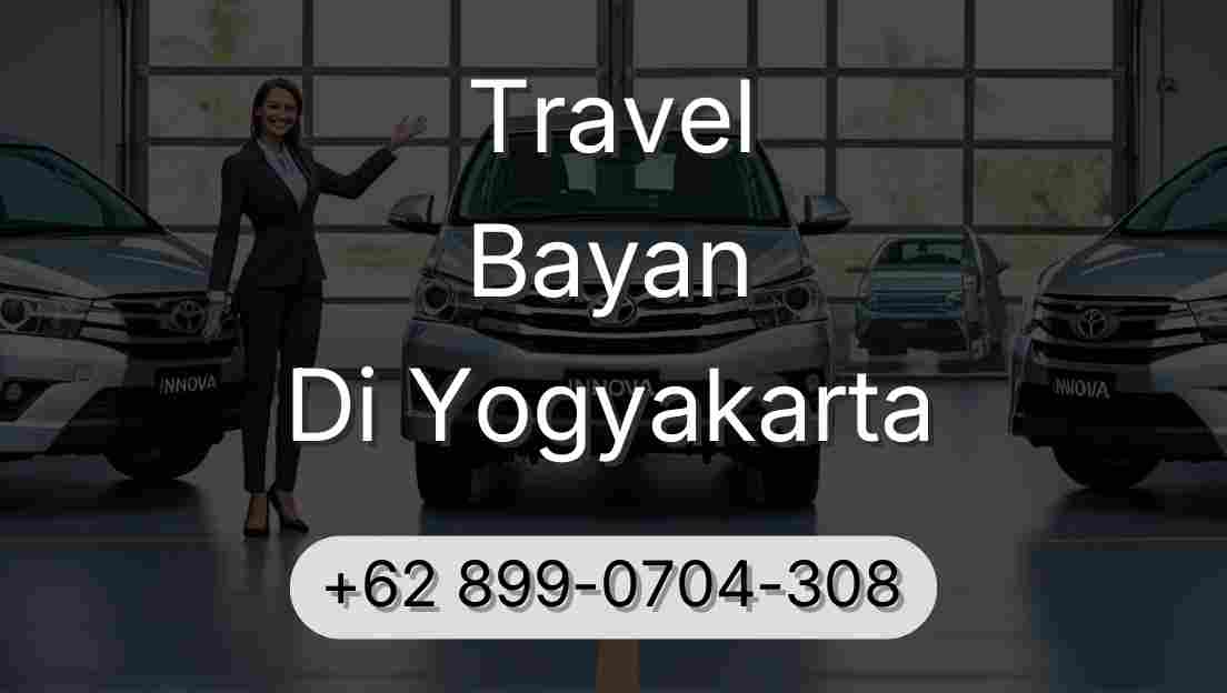 Travel Bayan Di Yogyakarta