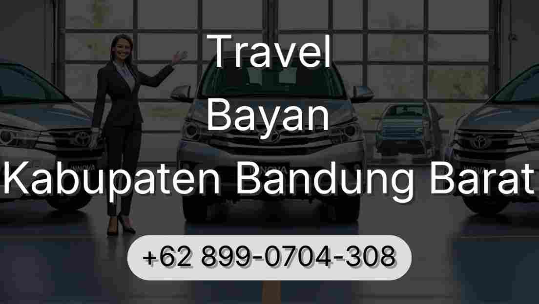 Travel Bayan Kabupaten Bandung Barat