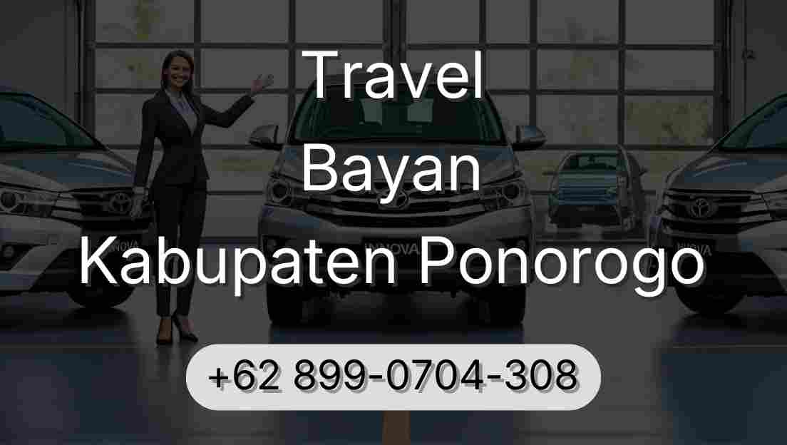Travel Bayan Kabupaten Ponorogo