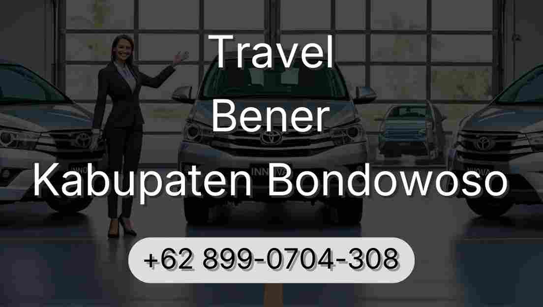 Travel Bener Kabupaten Bondowoso