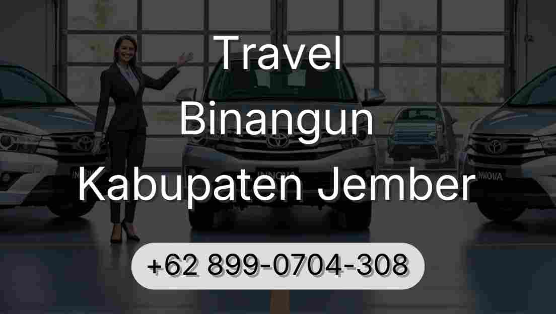 Travel Binangun Kabupaten Jember