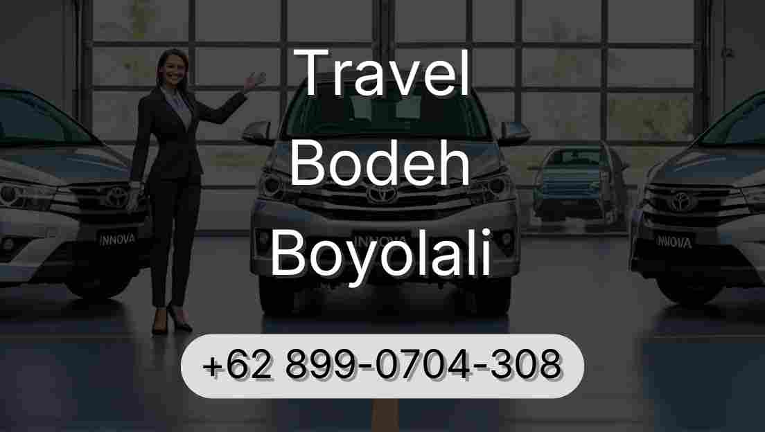Travel Bodeh Boyolali