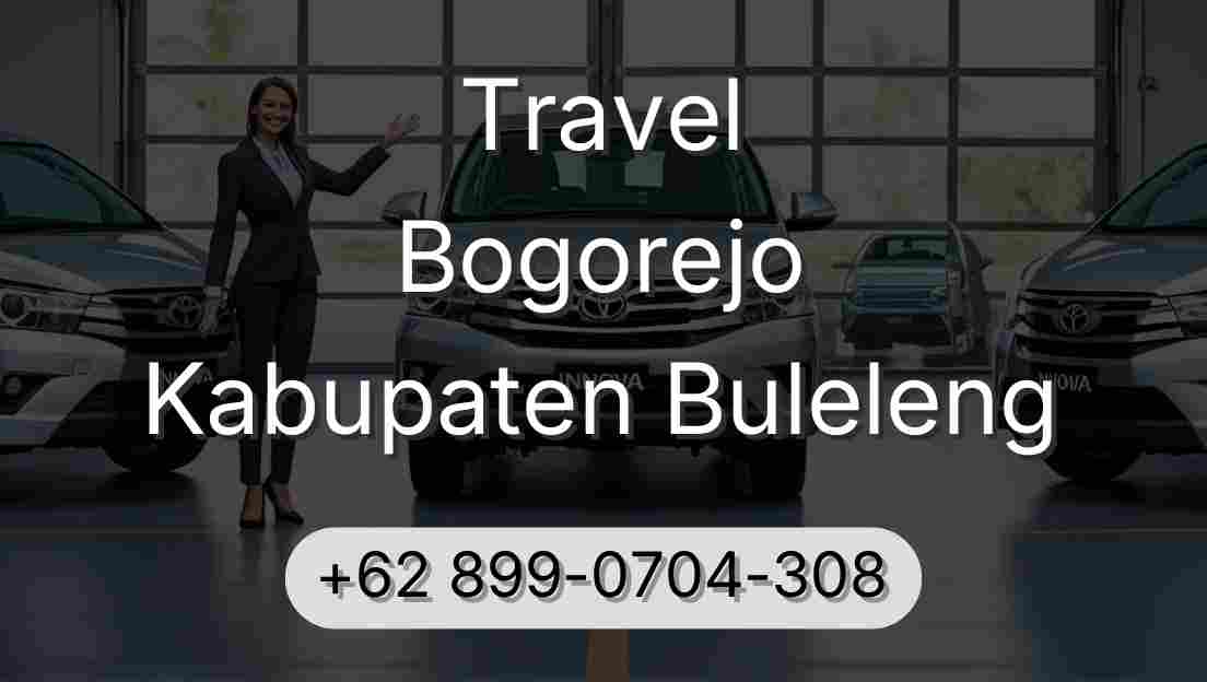 Travel Bogorejo Kabupaten Buleleng