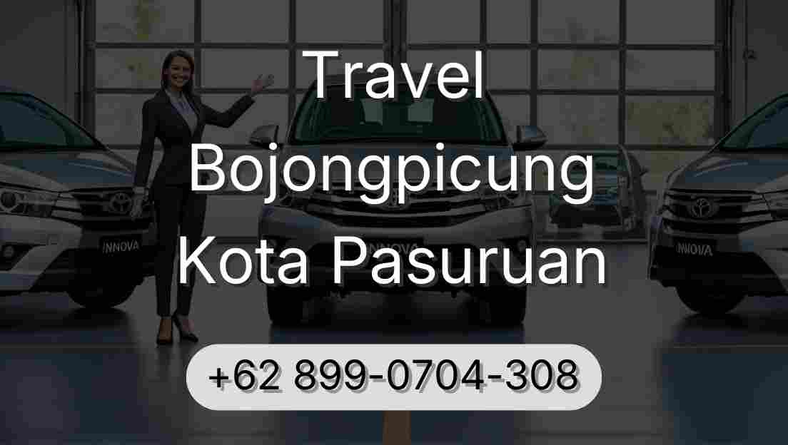 Travel Bojongpicung Kota Pasuruan