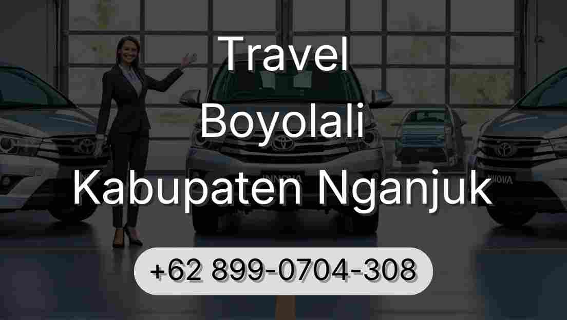 Travel Boyolali Kabupaten Nganjuk