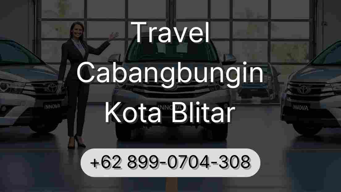 Travel Cabangbungin Kota Blitar