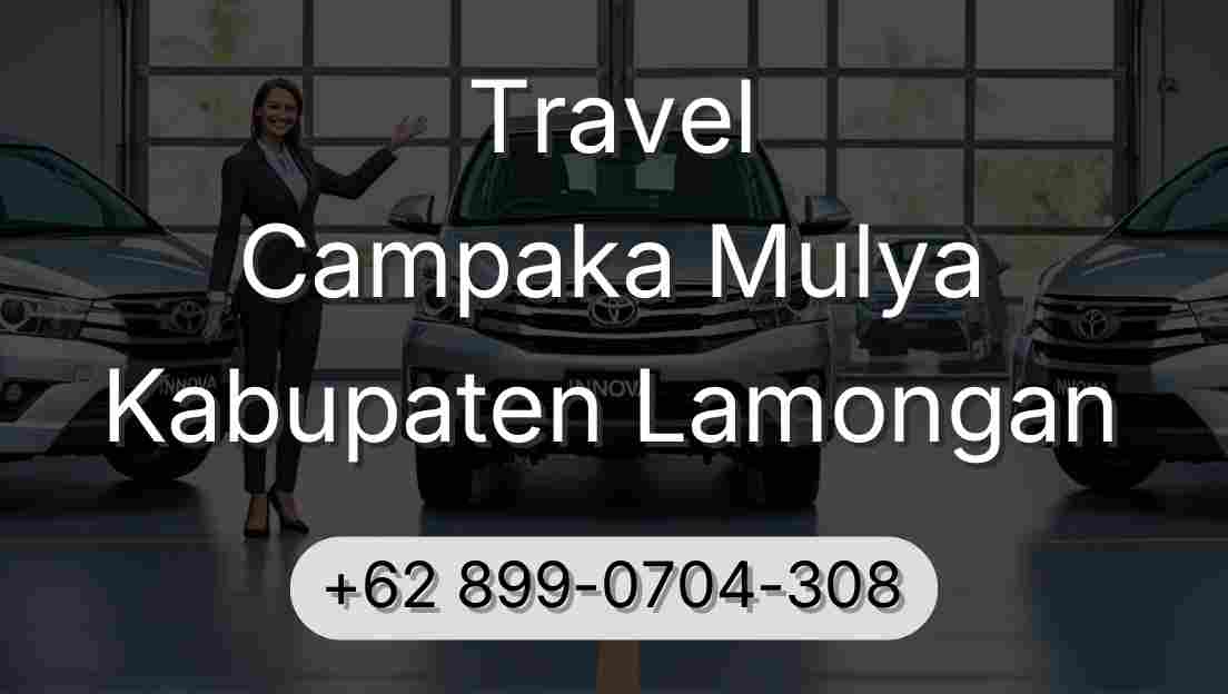 Travel Campaka Mulya Kabupaten Lamongan