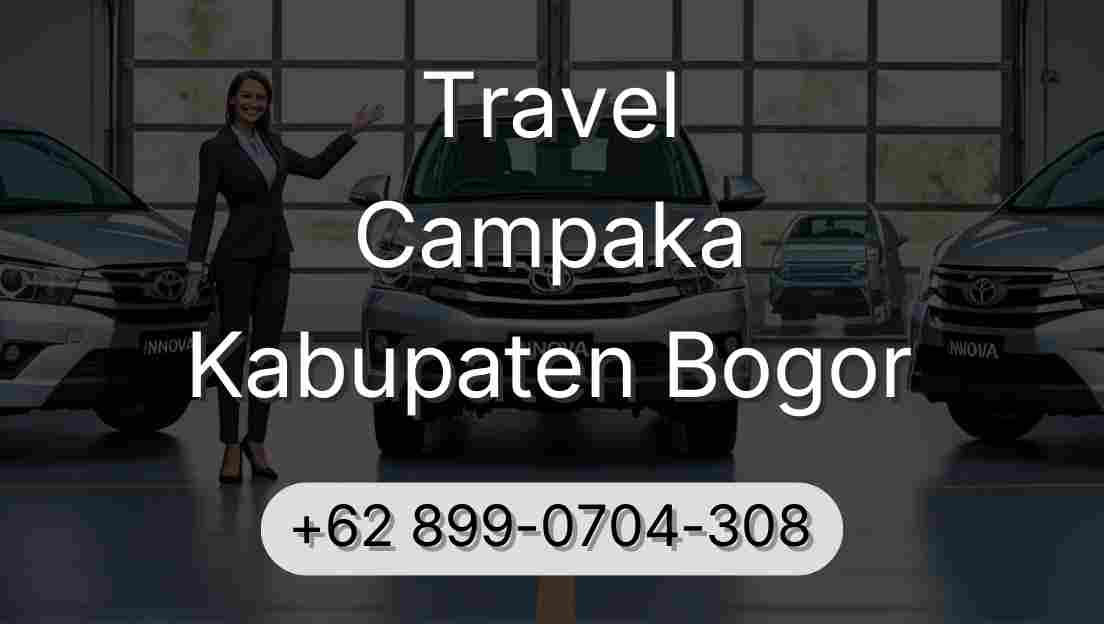 Travel Campaka Kabupaten Bogor