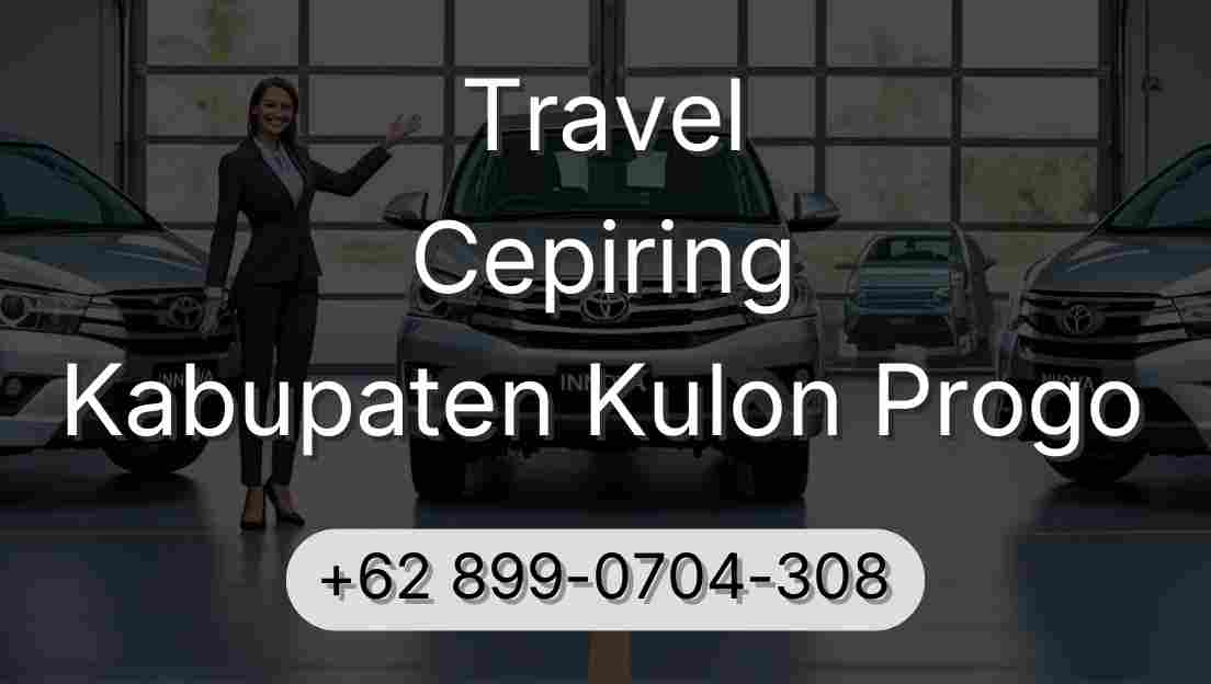 Travel Cepiring Kabupaten Kulon Progo