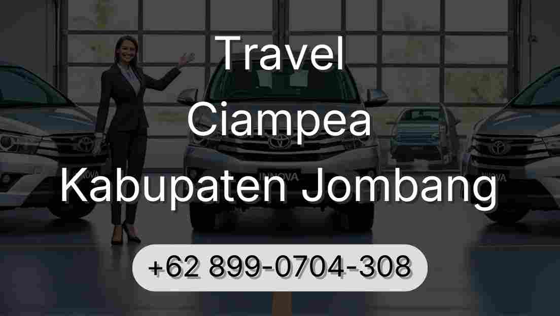 Travel Ciampea Kabupaten Jombang