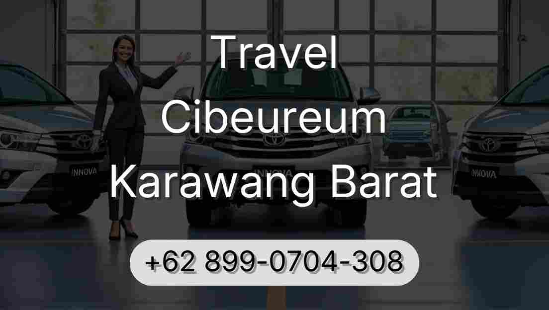 Travel Cibeureum Karawang Barat