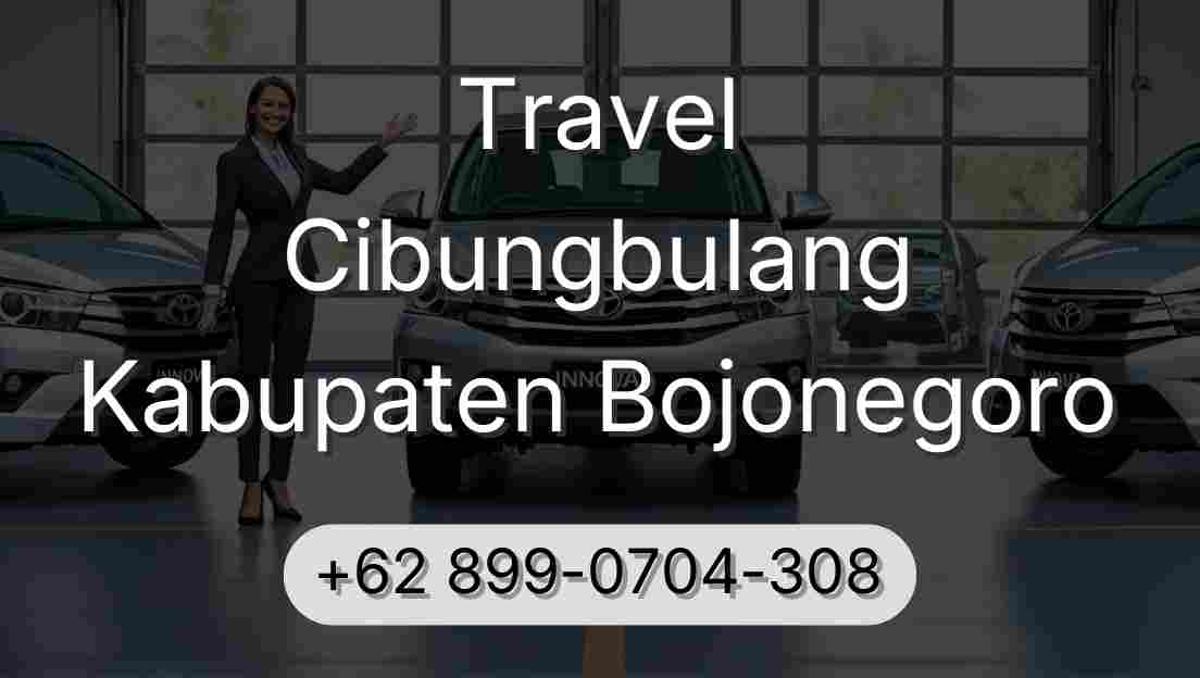 Travel Cibungbulang Kabupaten Bojonegoro