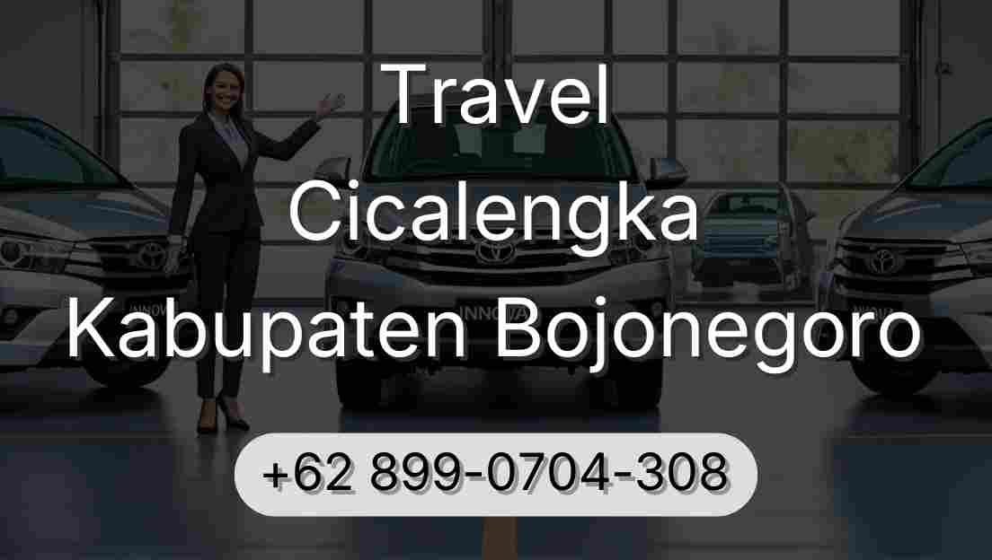 Travel Cicalengka Kabupaten Bojonegoro