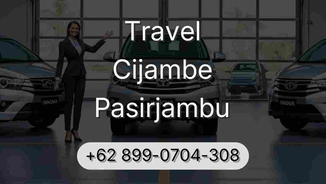 Travel Cijambe Pasirjambu