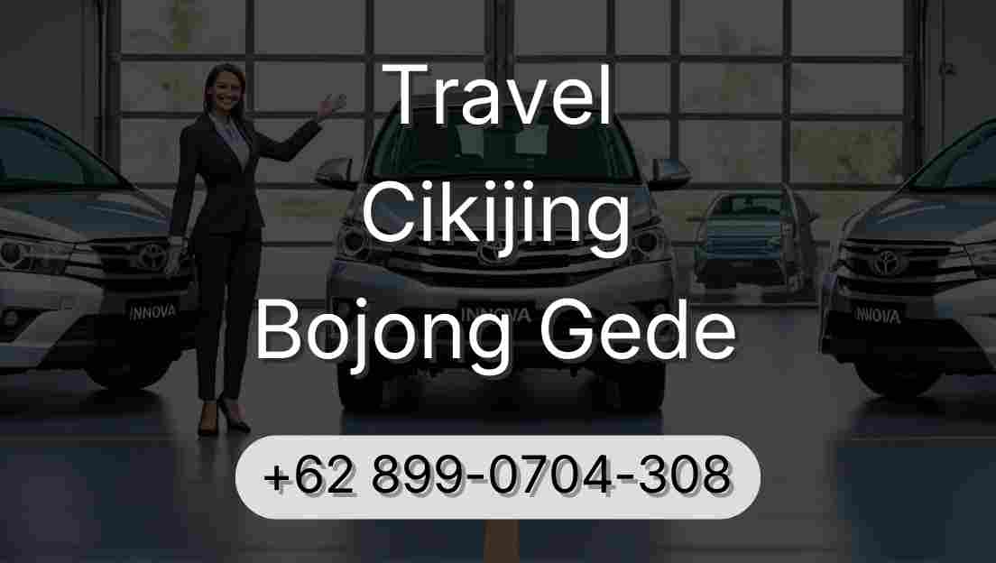 Travel Cikijing Bojong Gede