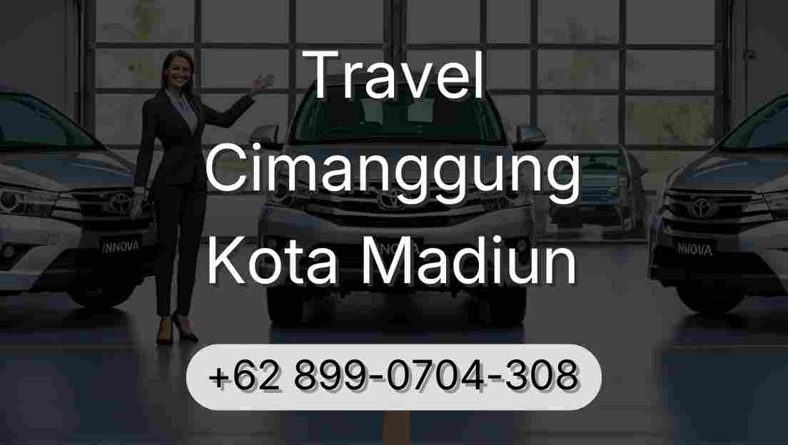 Travel Cimanggung Kota Madiun