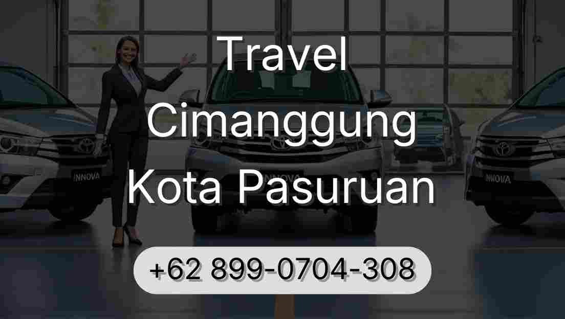 Travel Cimanggung Kota Pasuruan