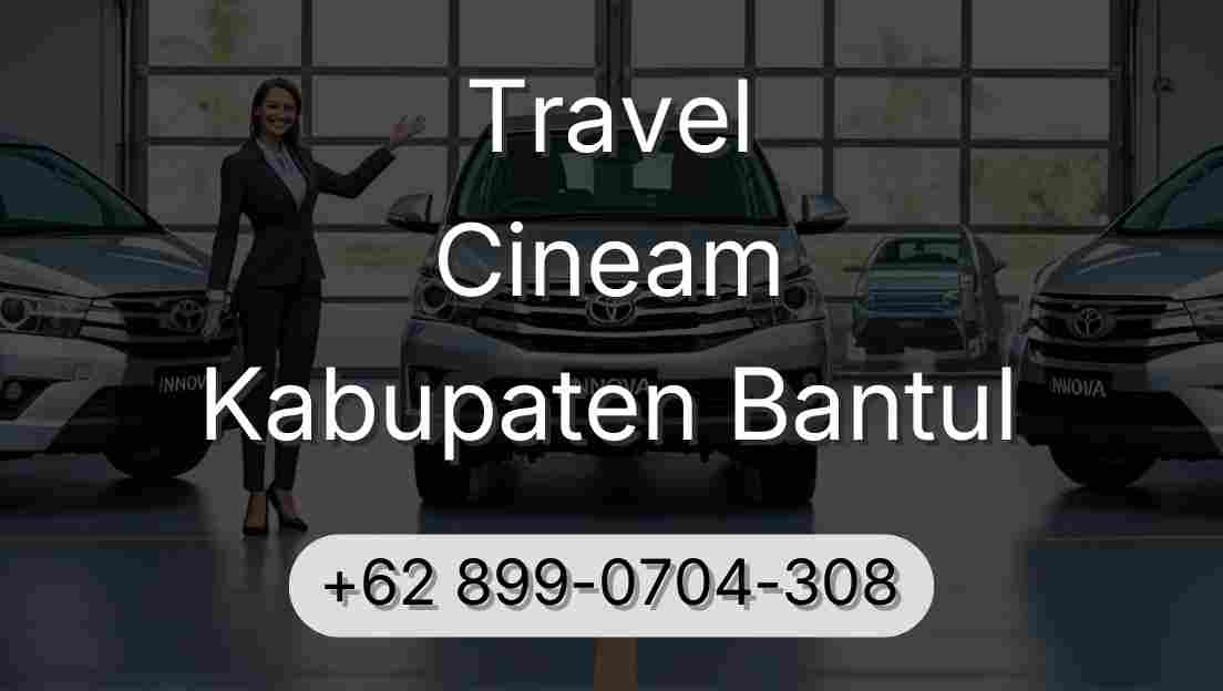 Travel Cineam Kabupaten Bantul