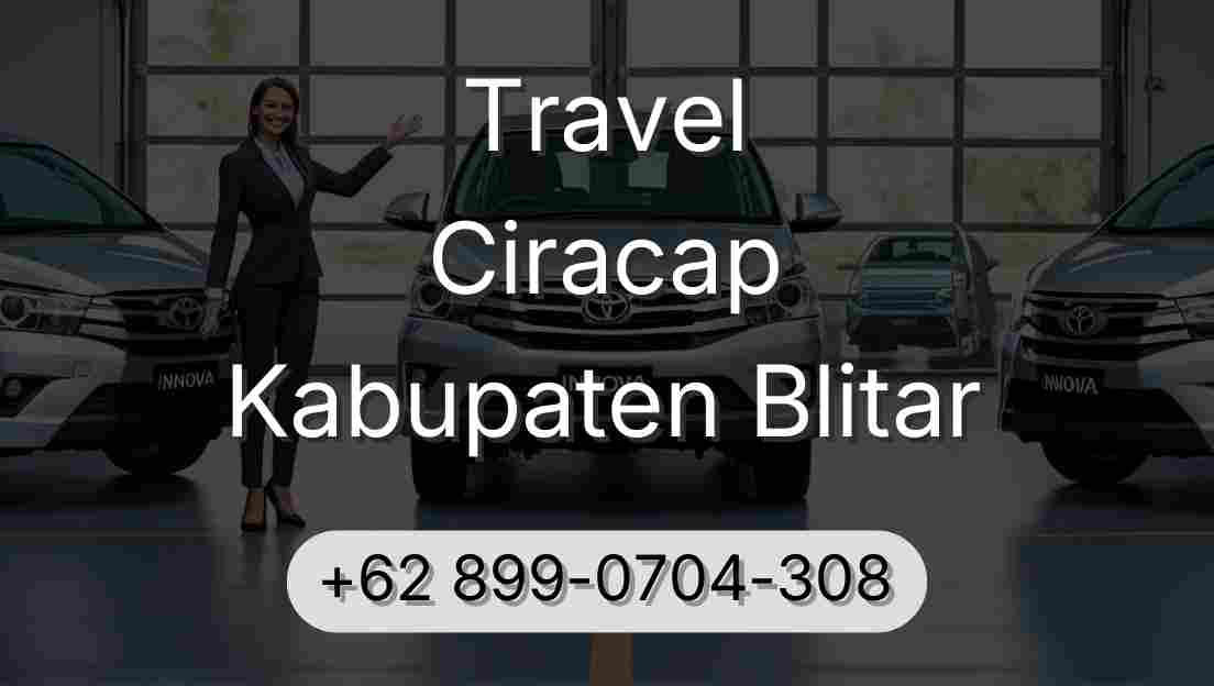 Travel Ciracap Kabupaten Blitar