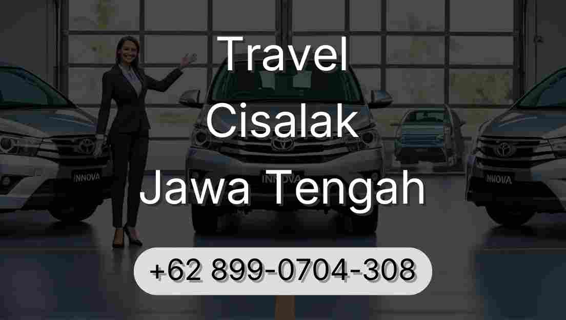 Travel Cisalak Jawa Tengah