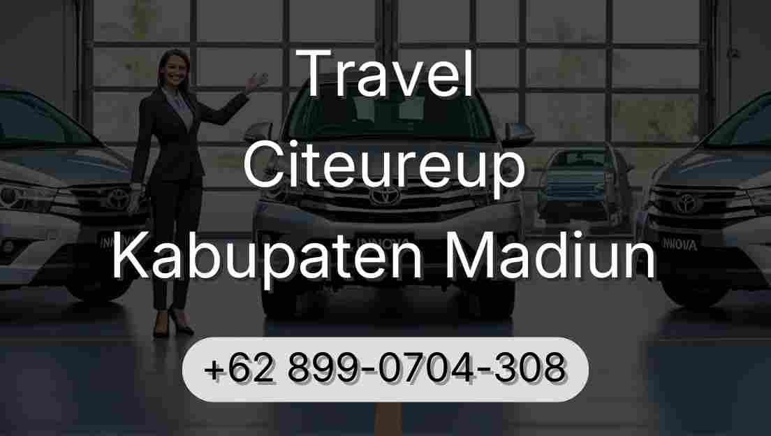 Travel Citeureup Kabupaten Madiun