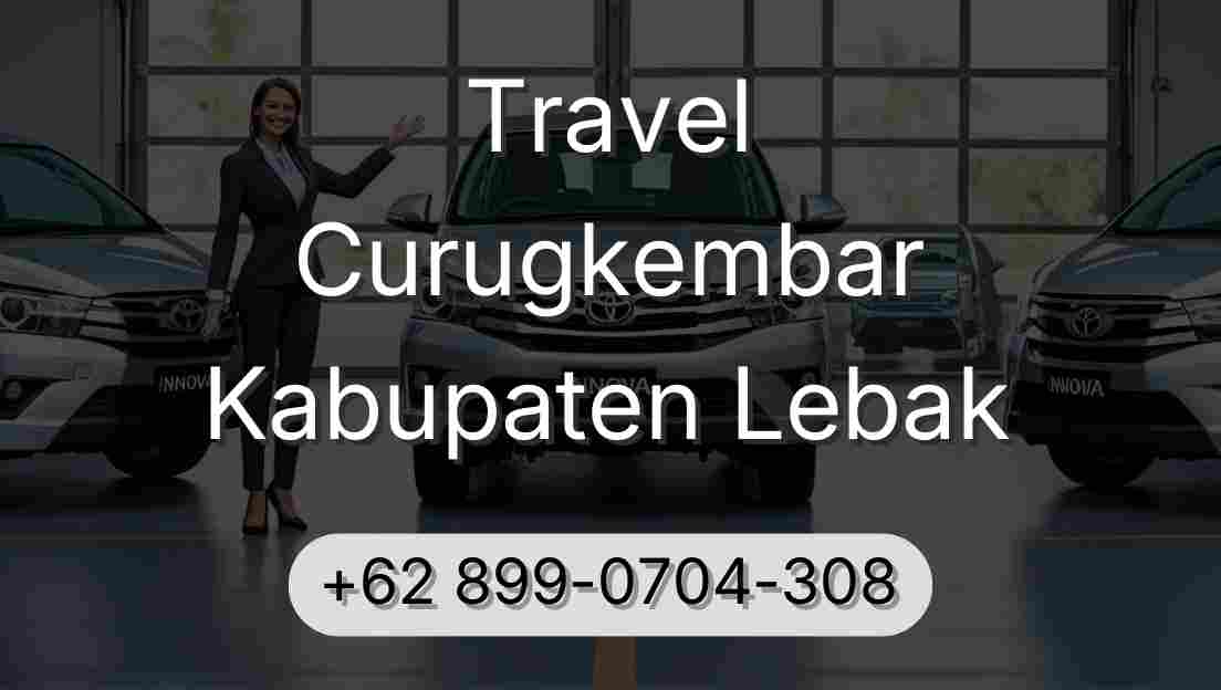 Travel Curugkembar Kabupaten Lebak