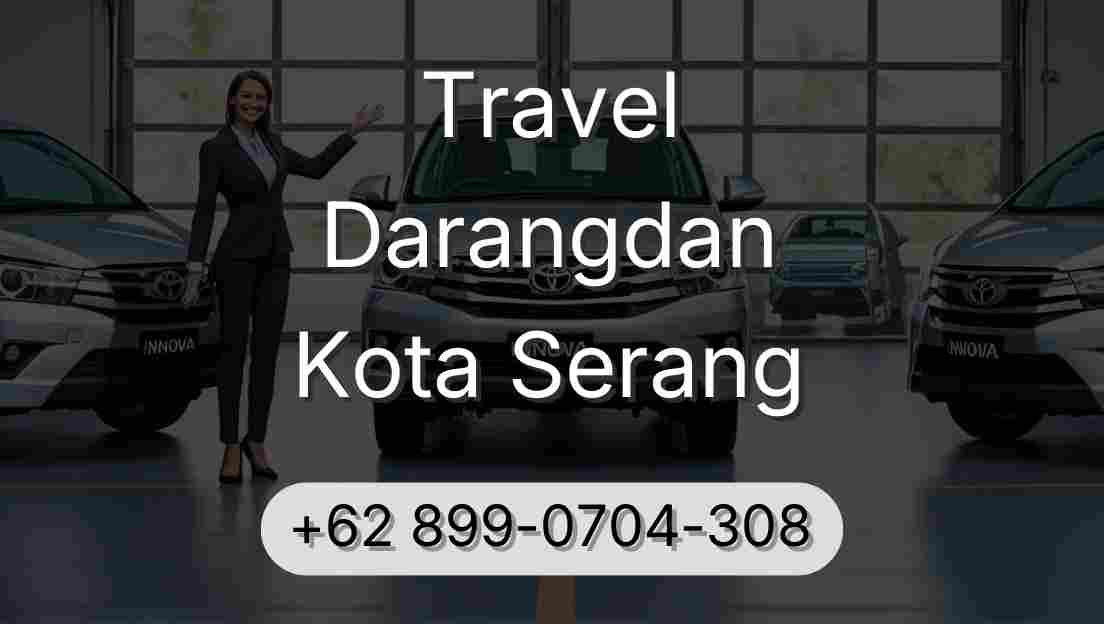 Travel Darangdan Kota Serang