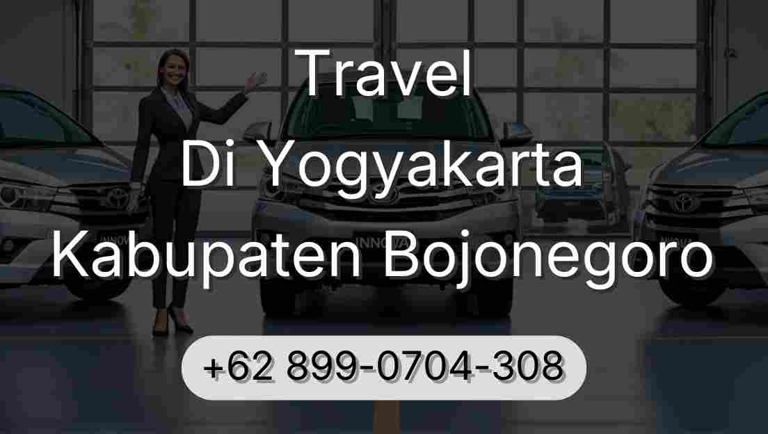Travel Di Yogyakarta Kabupaten Bojonegoro