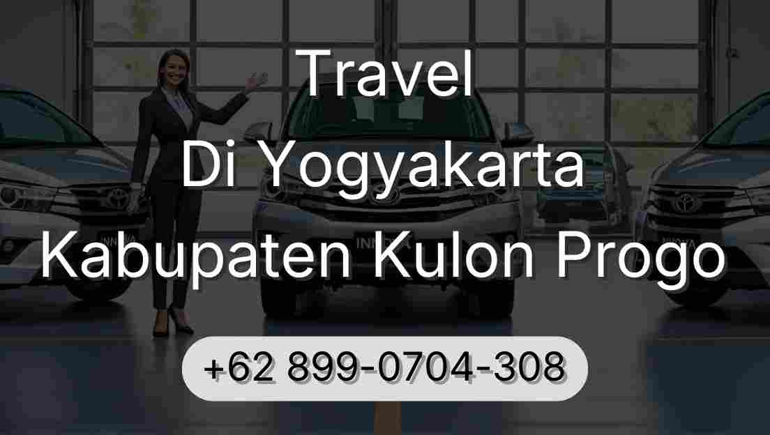 Travel Di Yogyakarta Kabupaten Kulon Progo