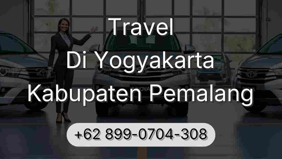 Travel Di Yogyakarta Kabupaten Pemalang