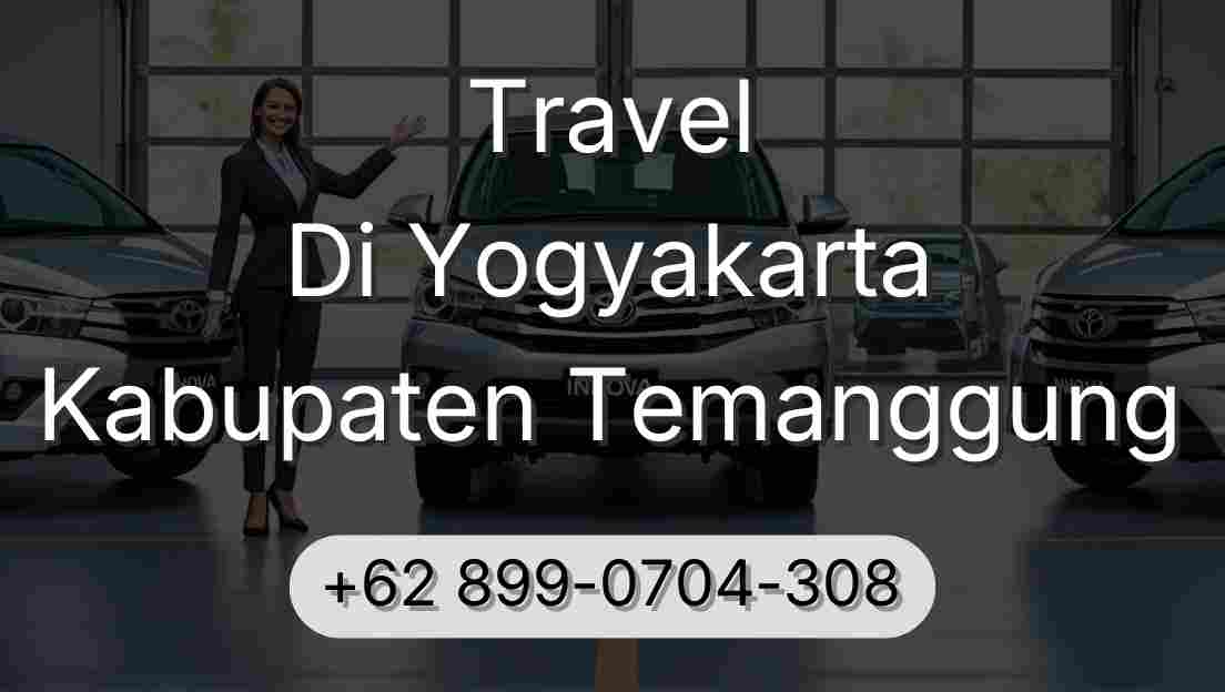 Travel Di Yogyakarta Kabupaten Temanggung