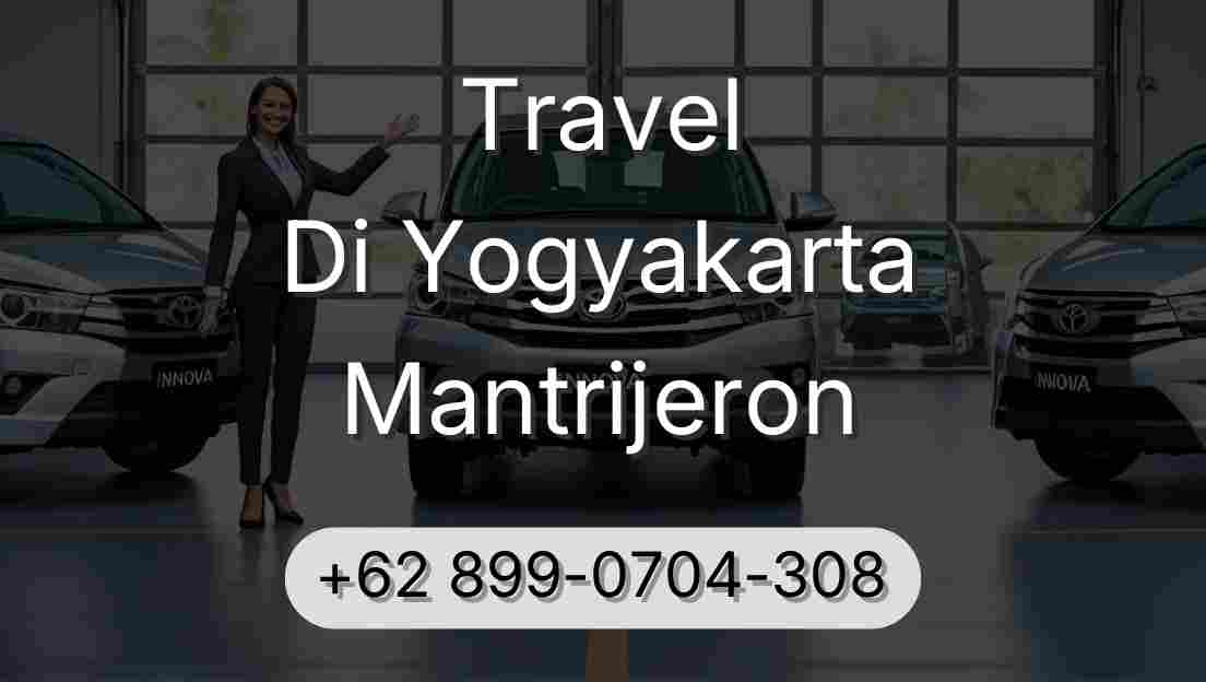 Travel Di Yogyakarta Mantrijeron