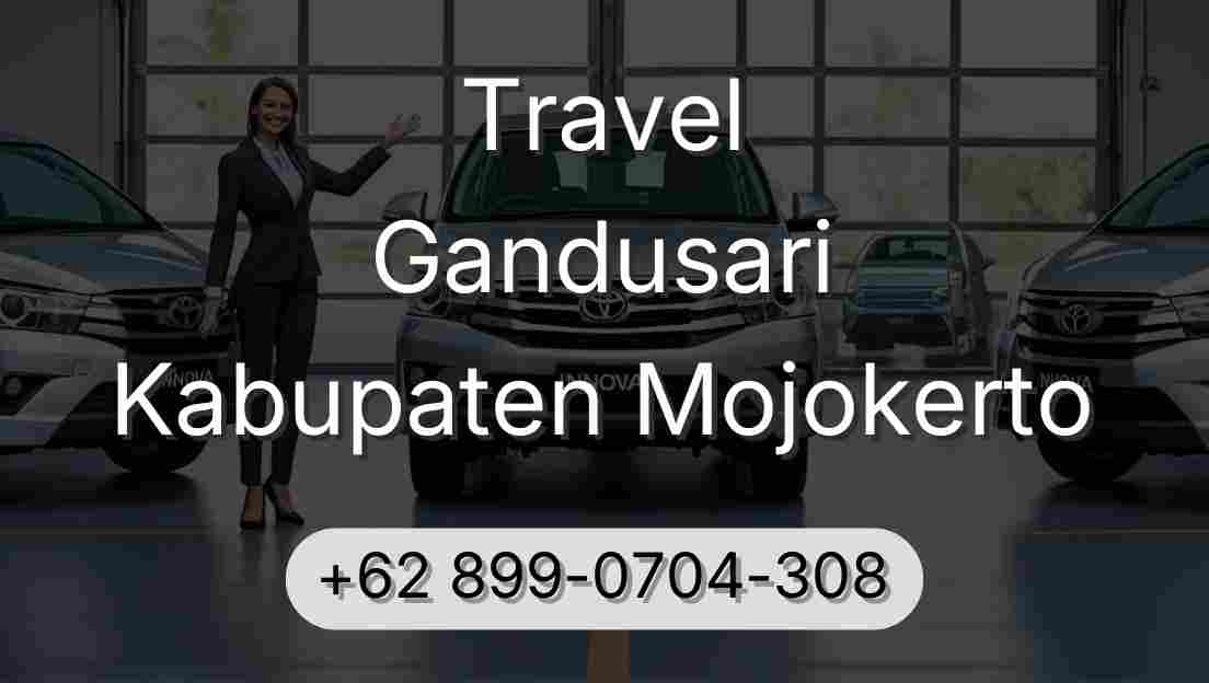 Travel Gandusari Kabupaten Mojokerto