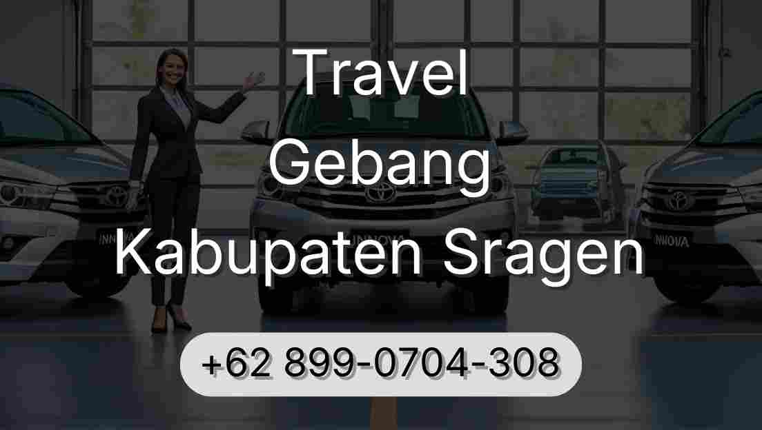 Travel Gebang Kabupaten Sragen