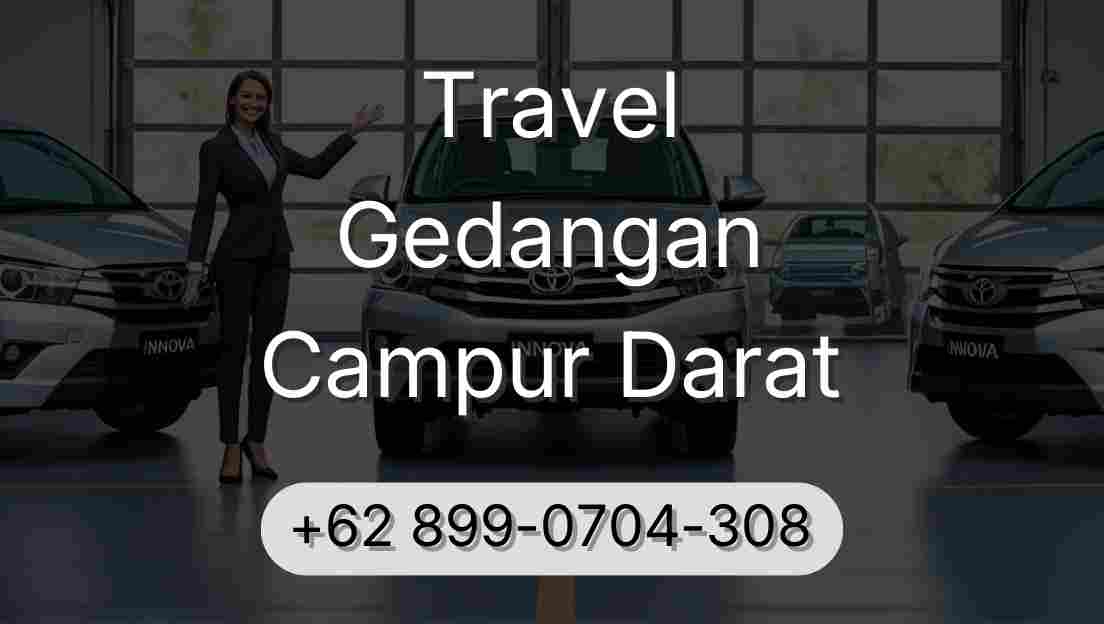 Travel Gedangan Campur Darat