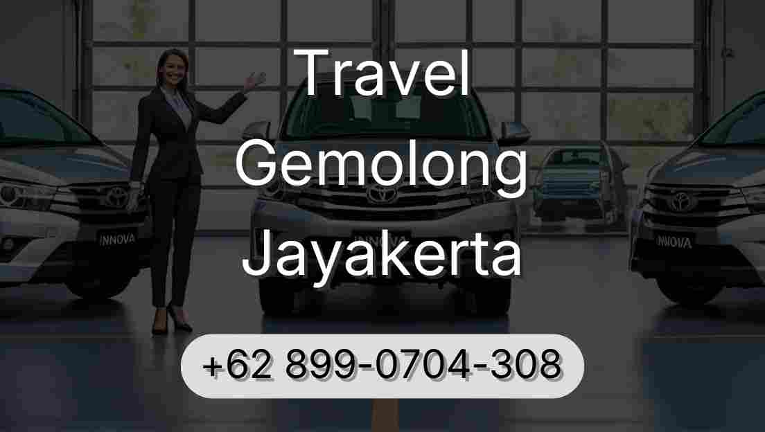 Travel Gemolong Jayakerta