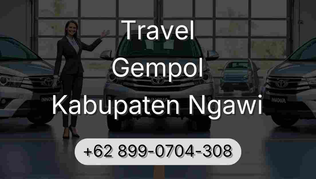 Travel Gempol Kabupaten Ngawi
