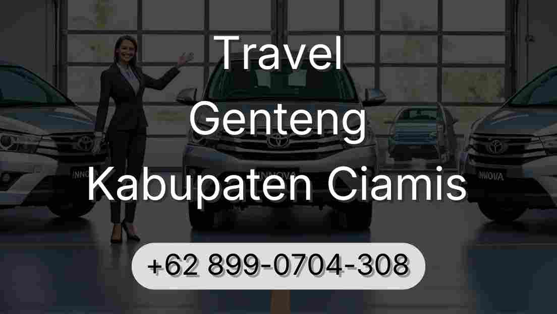 Travel Genteng Kabupaten Ciamis