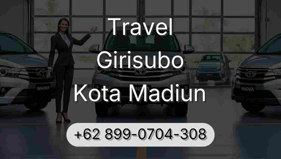 Travel Girisubo Kota Madiun