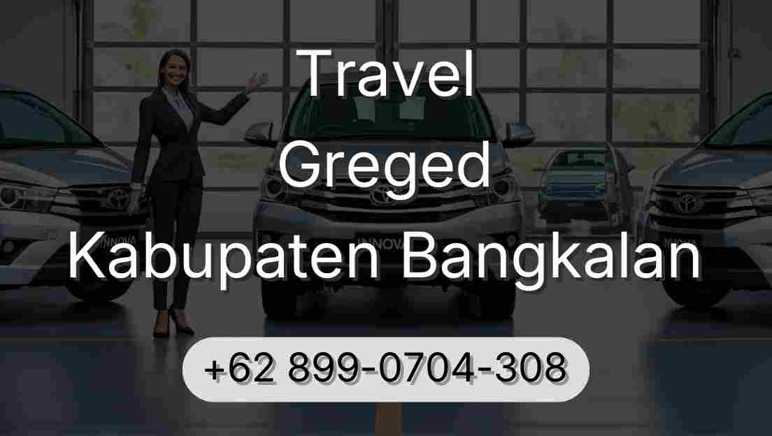 Travel Greged Kabupaten Bangkalan