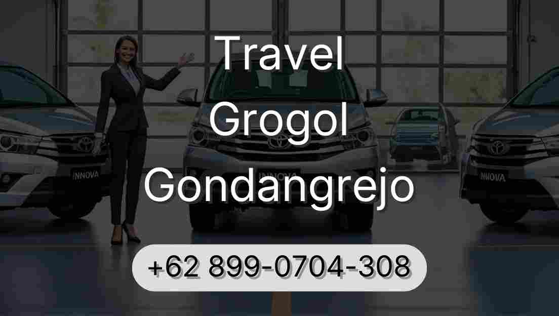 Travel Grogol Gondangrejo