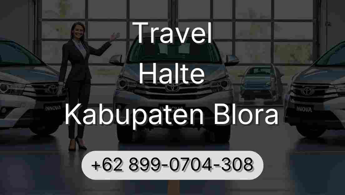Travel Halte Kabupaten Blora