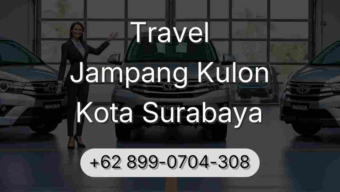 Travel Jampang Kulon Kota Surabaya
