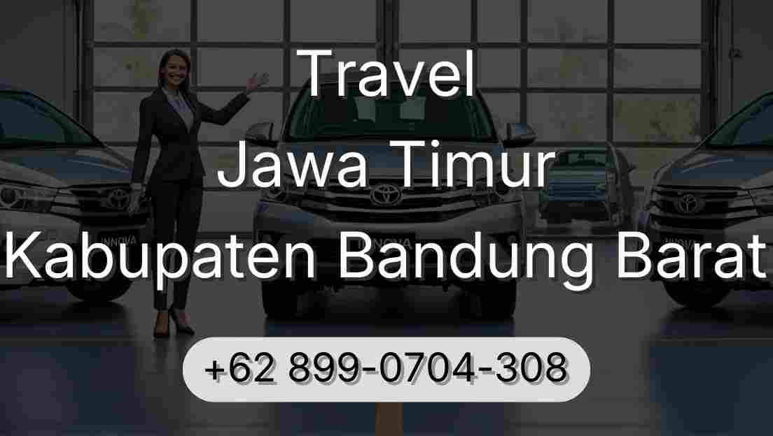Travel Jawa Timur Kabupaten Bandung Barat